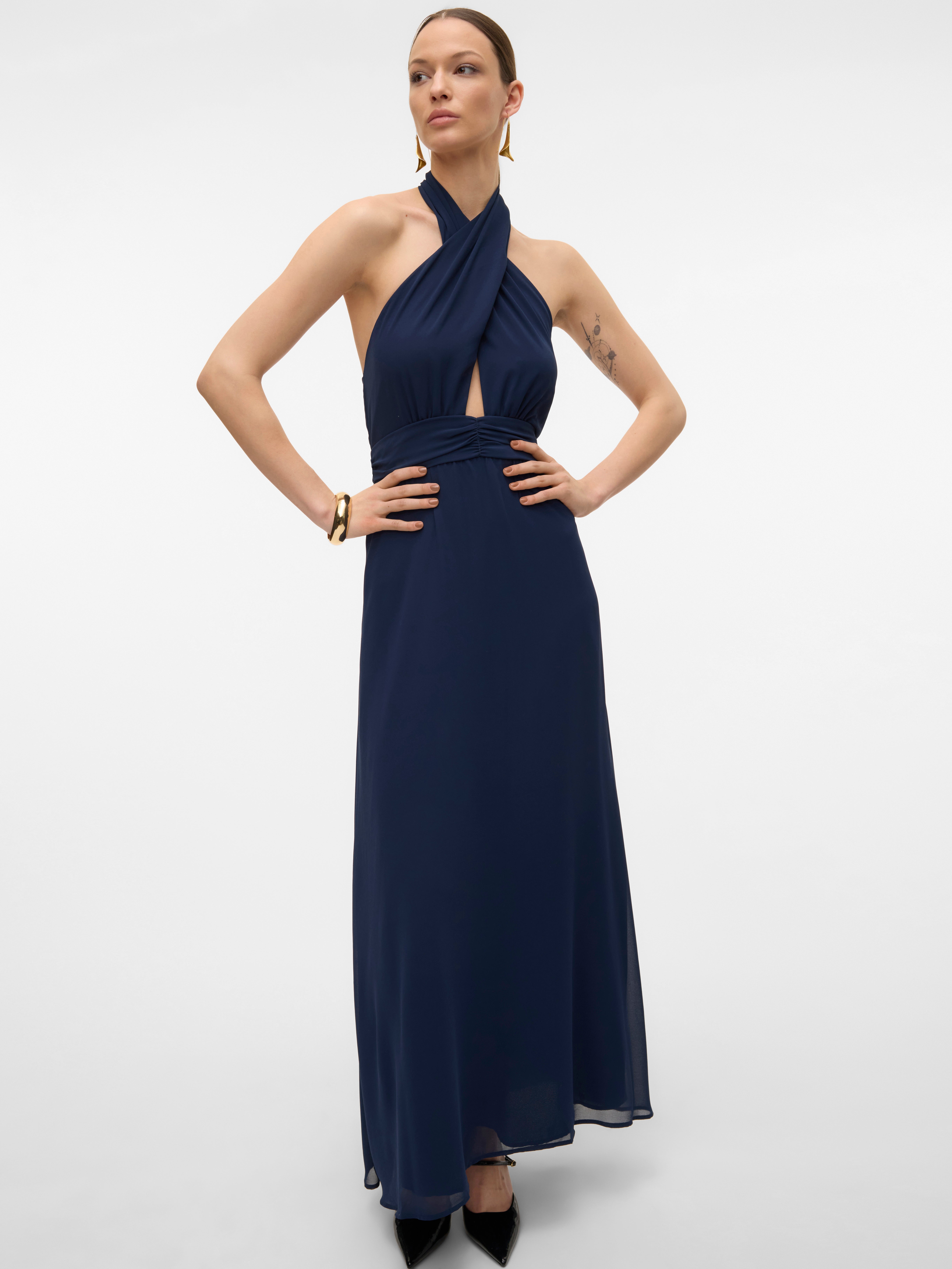 VMBLUEBELLE Langes Kleid
