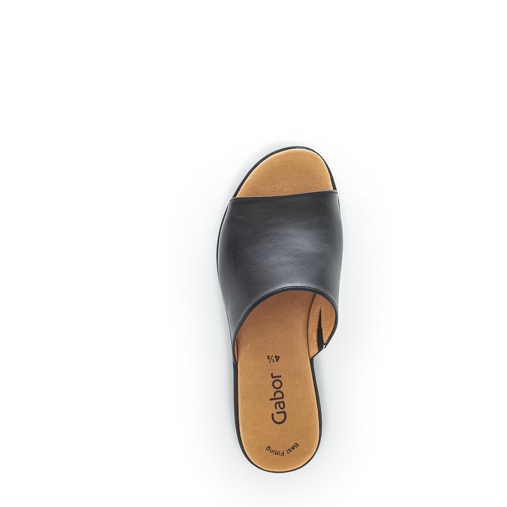 Gabor fashion Pantolette schwarz