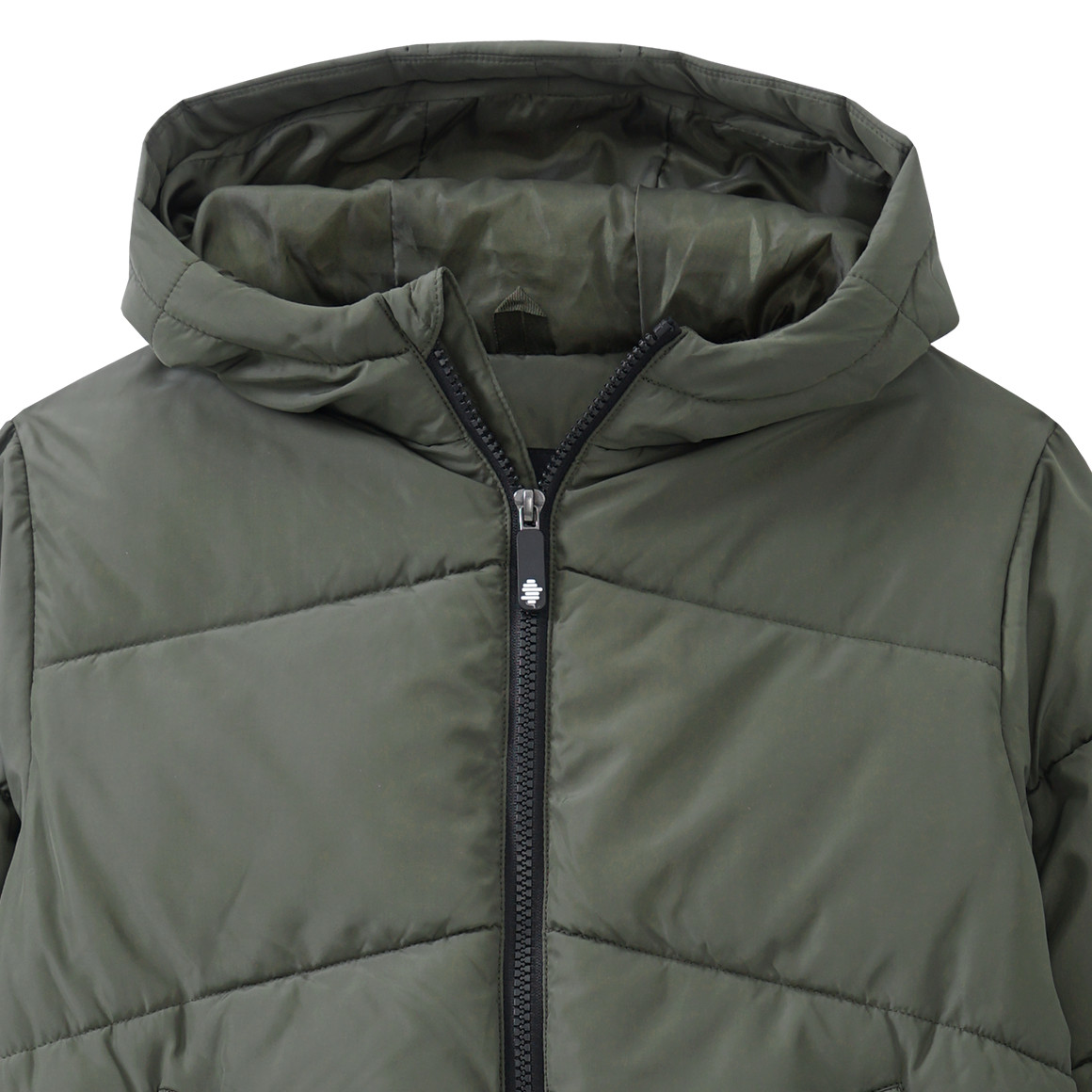 Mädchen Steppjacke mit Kapuze