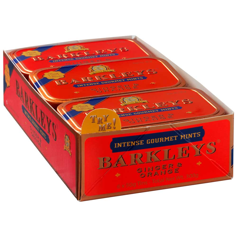Barkleys Ginger & Orange 50g