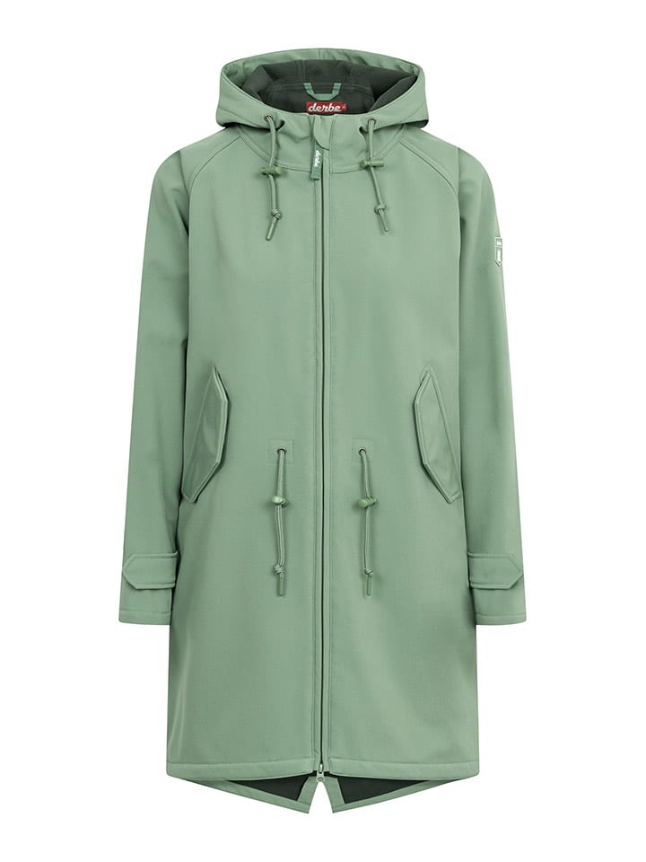 Derbe Regenparka in Grün günstig kaufen