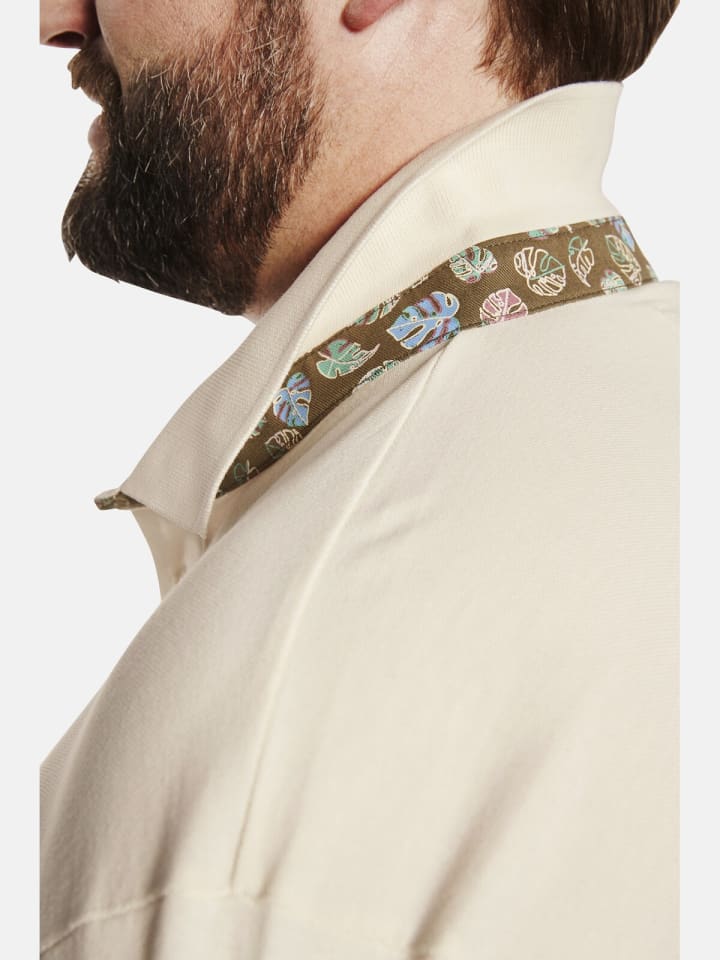 Charles Colby Doppelpack Poloshirt EARL LACHLAN in wollweiß pink günstig kaufen