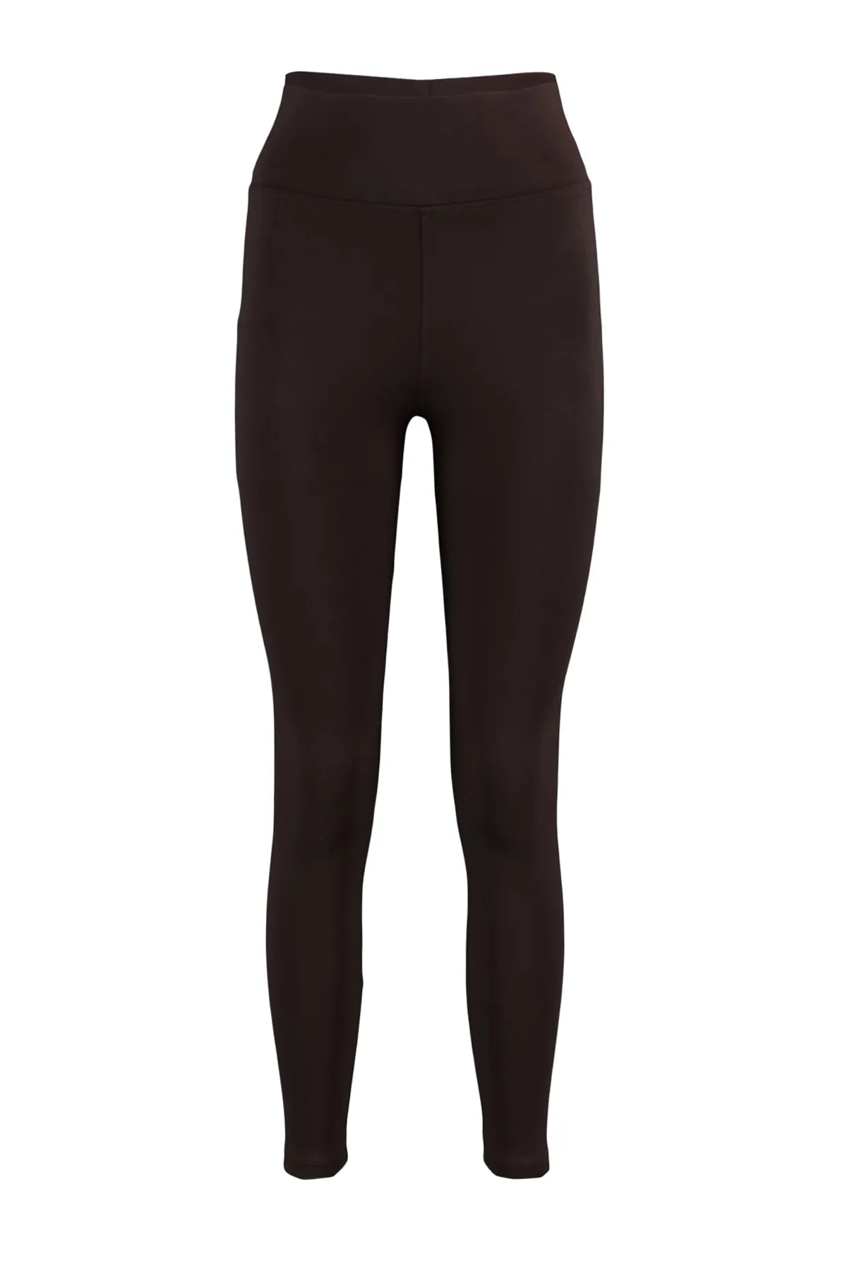 Trendyol Collection  Leggings - Braun - Hoher Bund