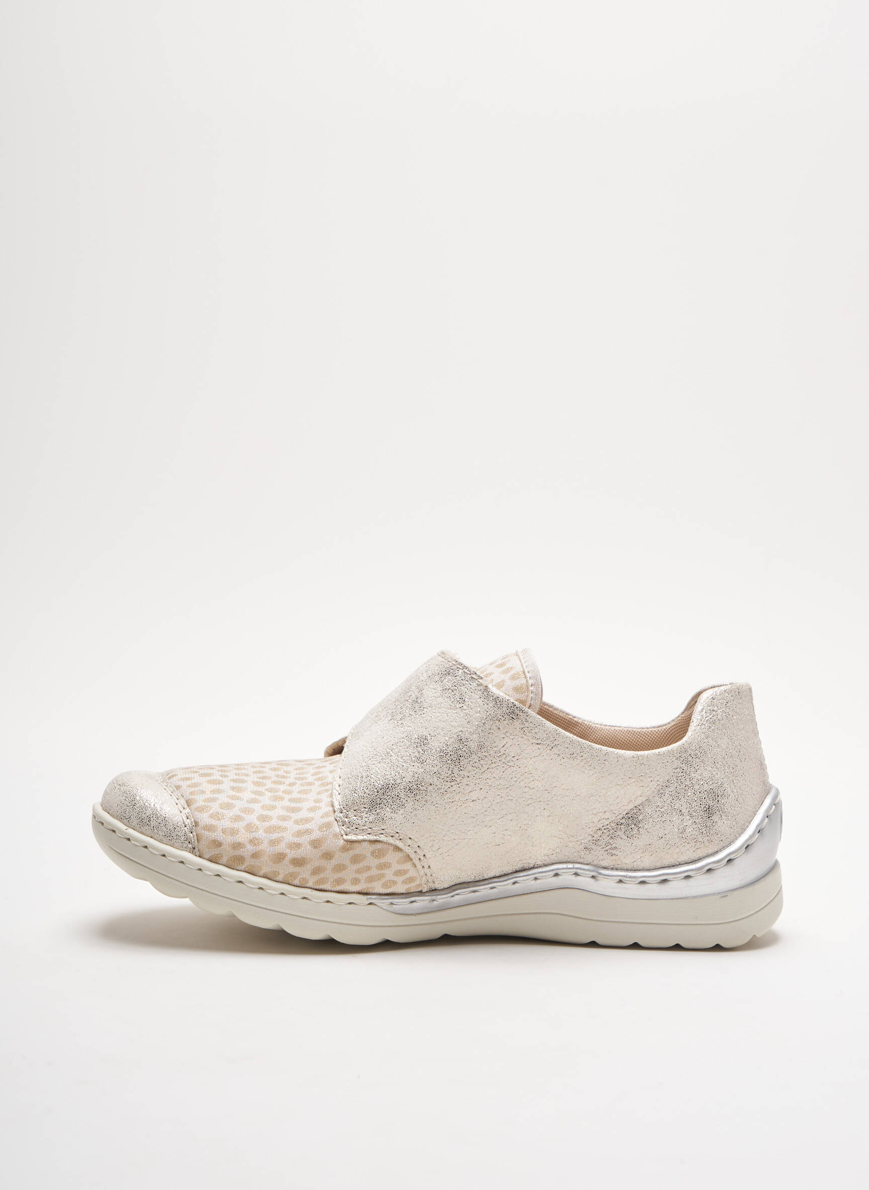 Rieker Baskets Femme couleur beige