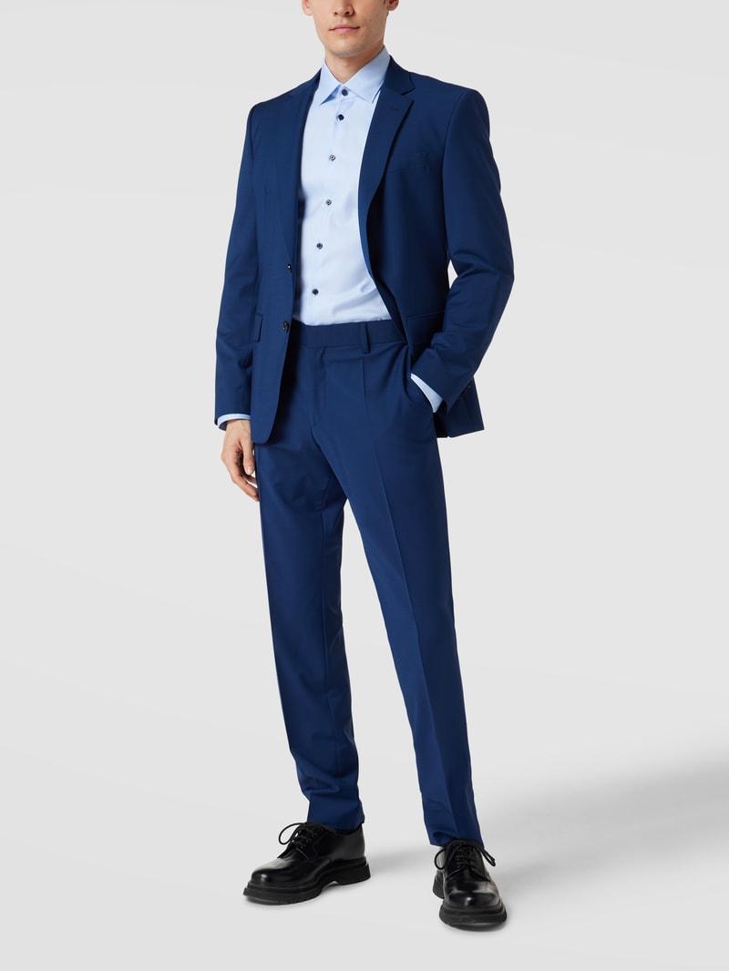 2-Knopf-Sakko mit Kissing Buttons Modell 'Huge' in royalblau