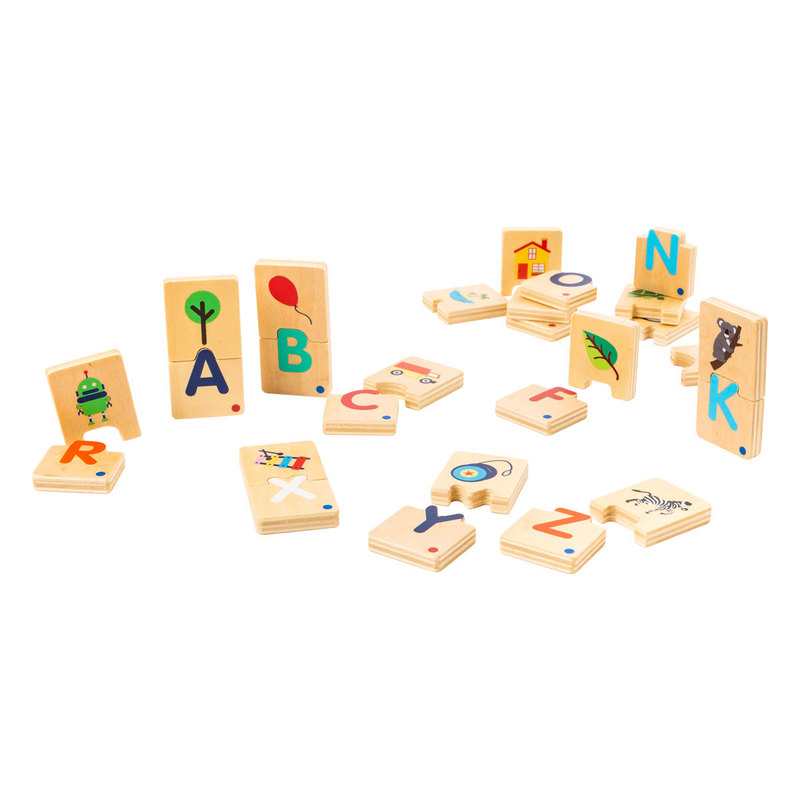 Coffret A,B,C en bois Oxybul