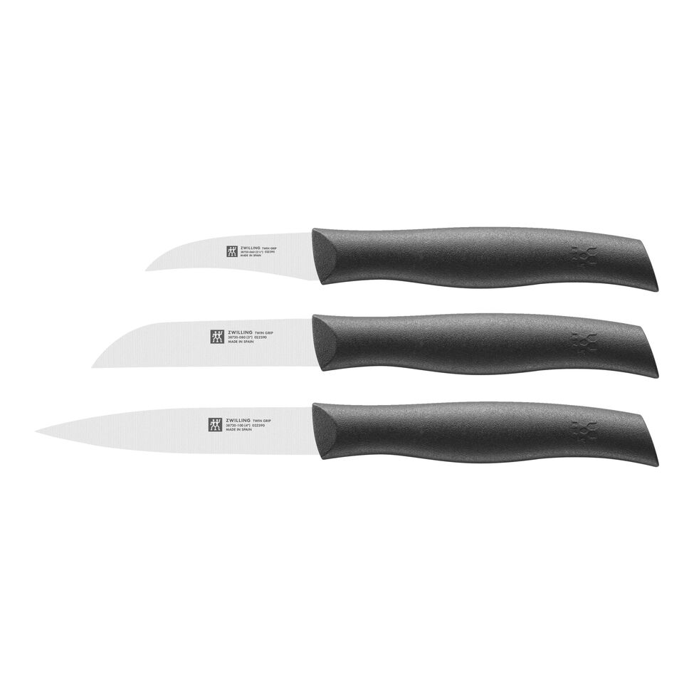 Messerset 3-tlg, Schwarz