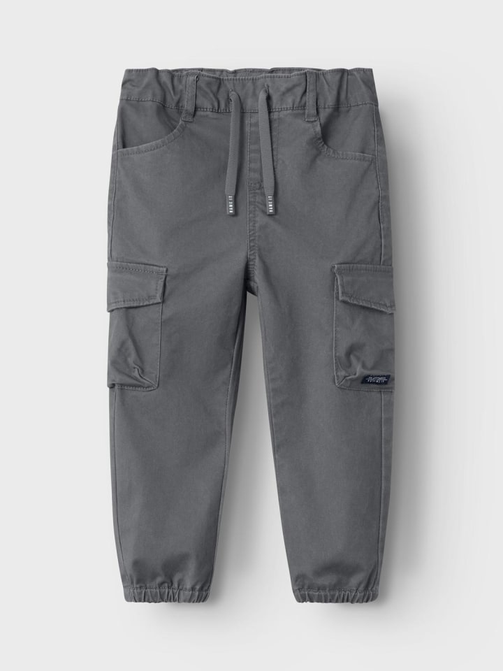 name it Cargo Jeans Hose Twill Chino Jogger Pants NMMBEN in Grau günstig kaufen