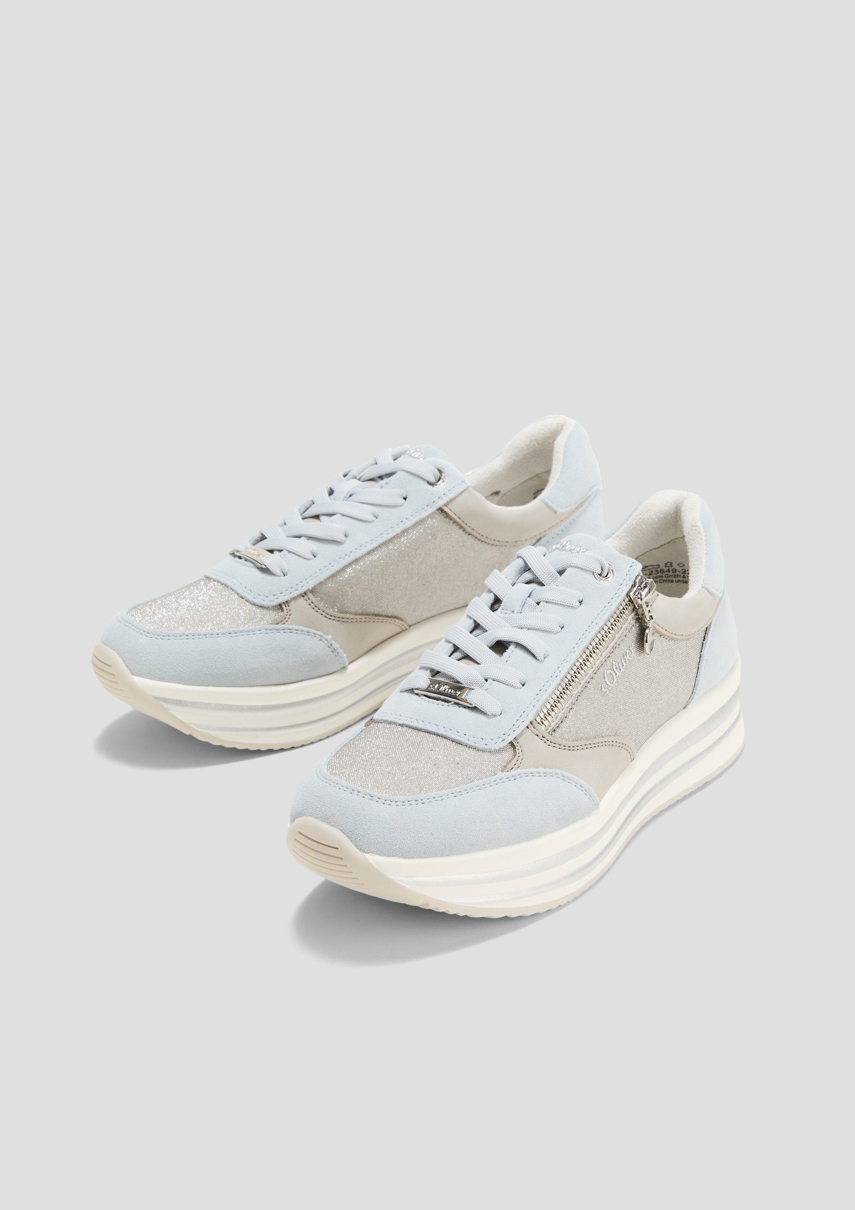 Sneaker mit Plateau-Sohle  6008860-816
