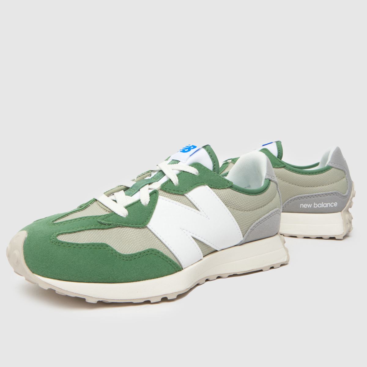 New Balance zöld 327 ifjúsági cipő