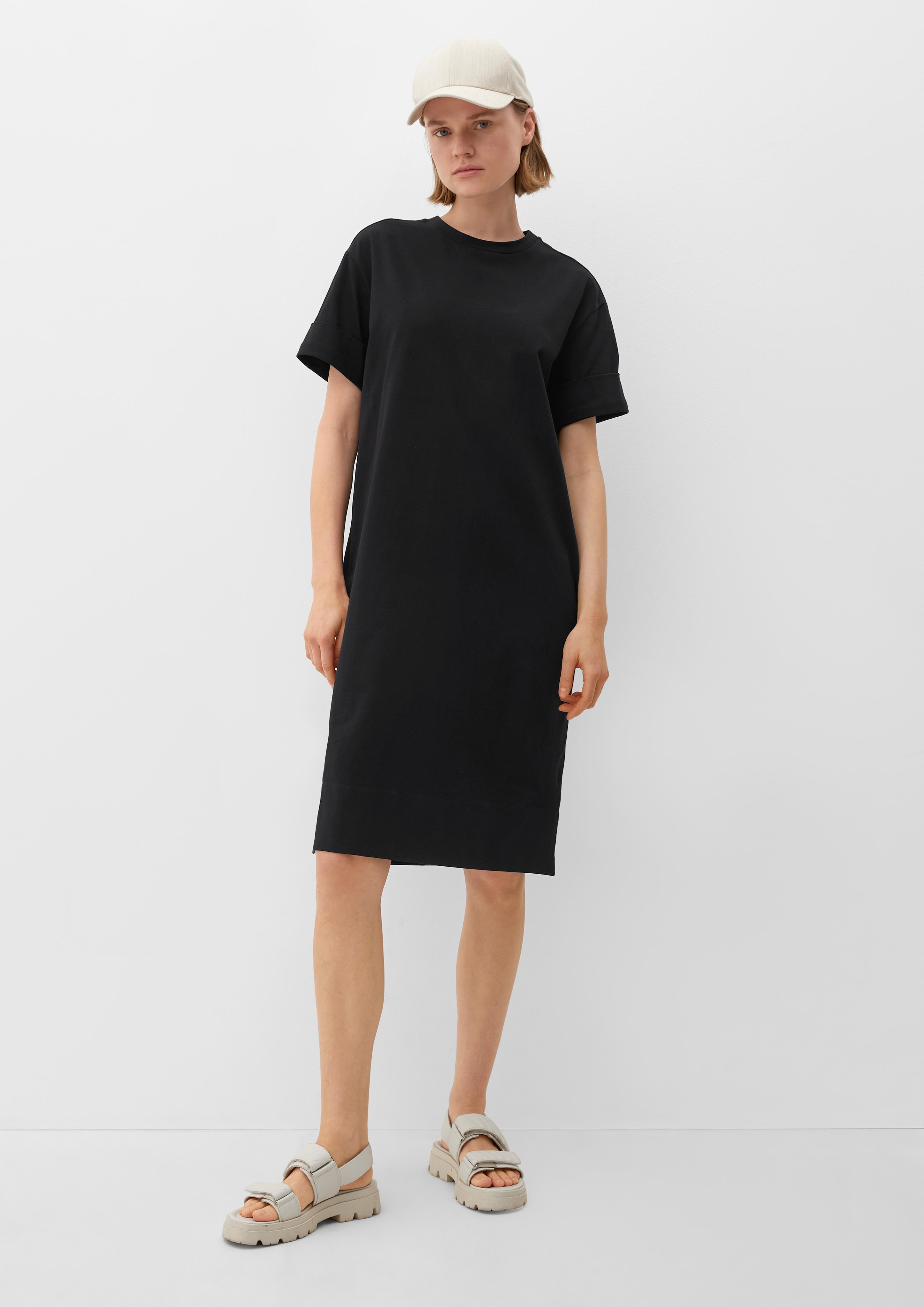 Jerseykleid mit geschlitztem Saum  2129628-9999