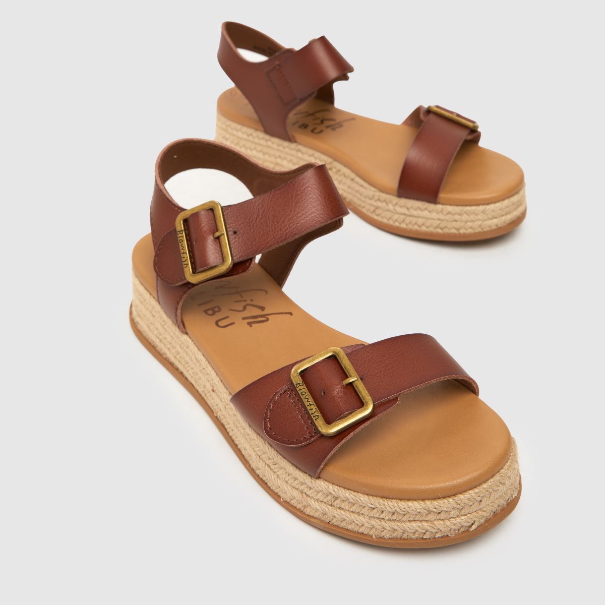 Blowfish Malibu – Bruna sandaler med rep
