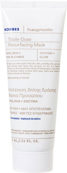 KORRES Pomegranate Regenerierende Maske Mit Dreifachwirkung Gesichtsmaske