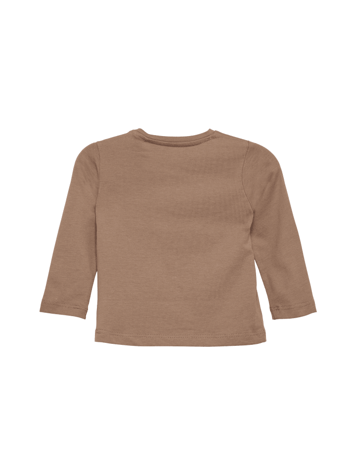 s.Oliver T-Shirt langarm in Braun günstig kaufen