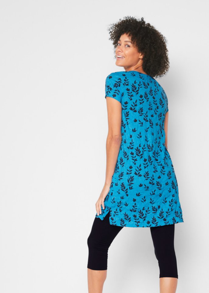 Kleid und Capri-Leggings (2-tlg.Set)