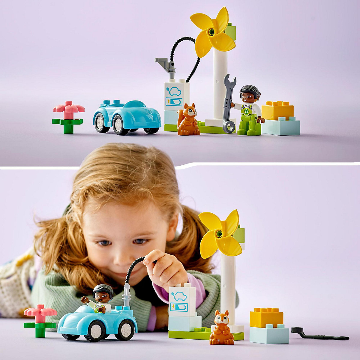 LEGO® DUPLO 10985 Windrad und Elektroauto