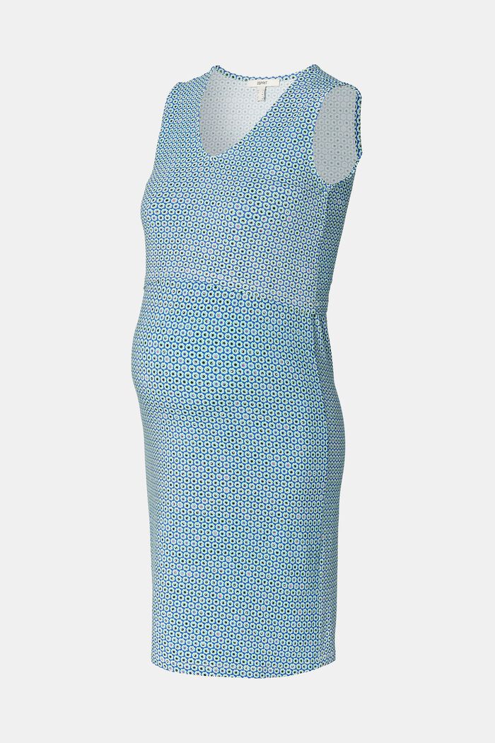 Geblümtes Jerseykleid mit Stillfunktion
