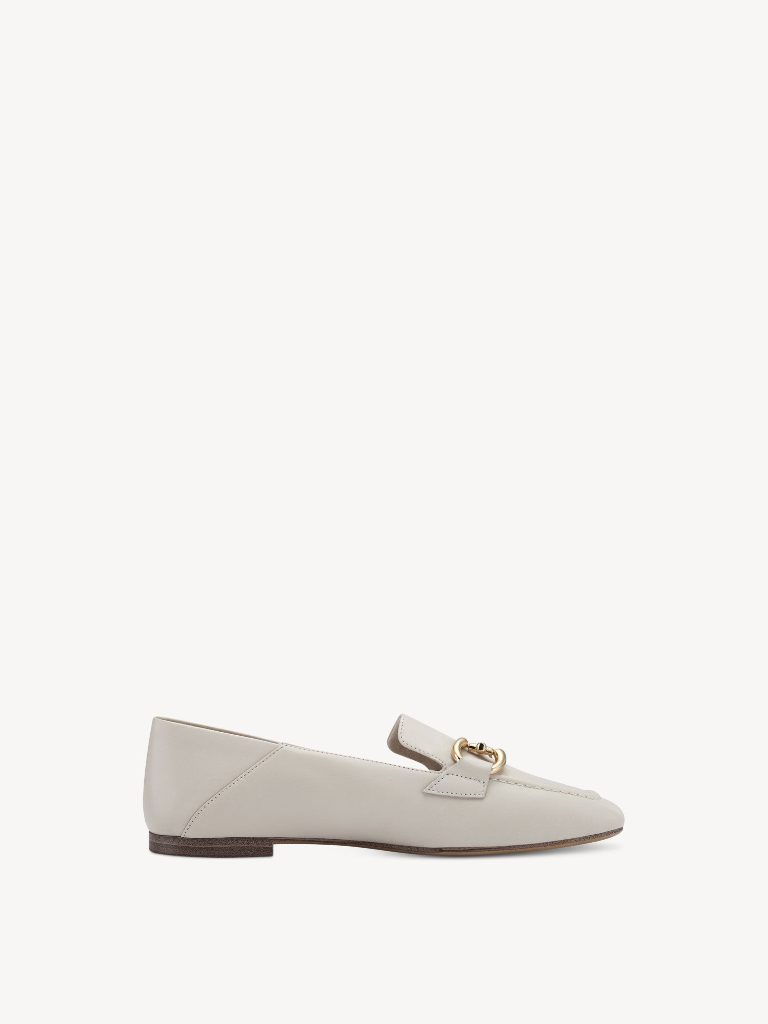 Slipper en cuir - beige