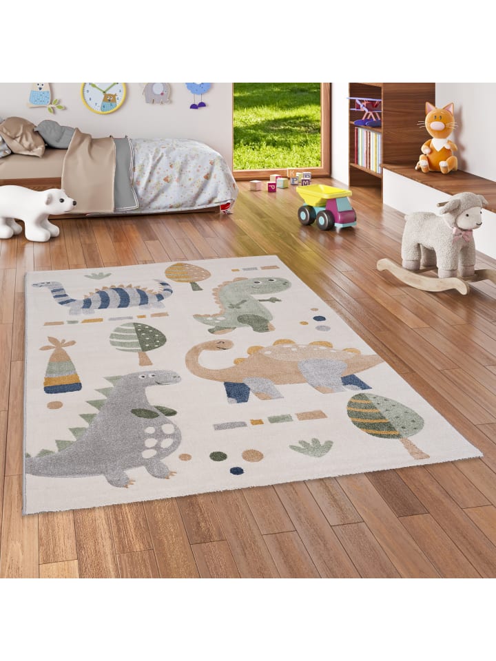 Pergamon Kinder Teppich Maui Kids Dinos in Bunt günstig kaufen