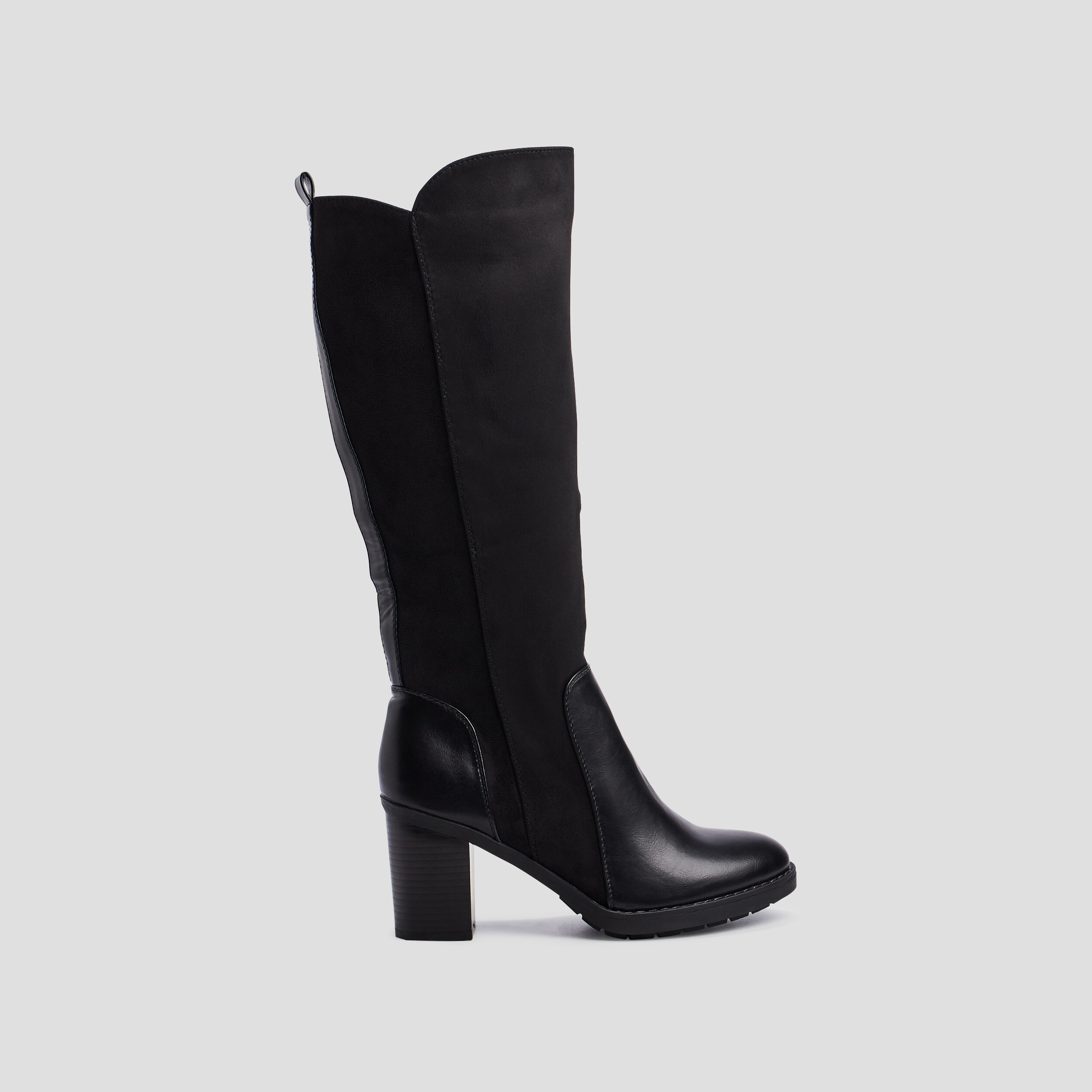 Bottes zippées orange foncé femme | La Halle