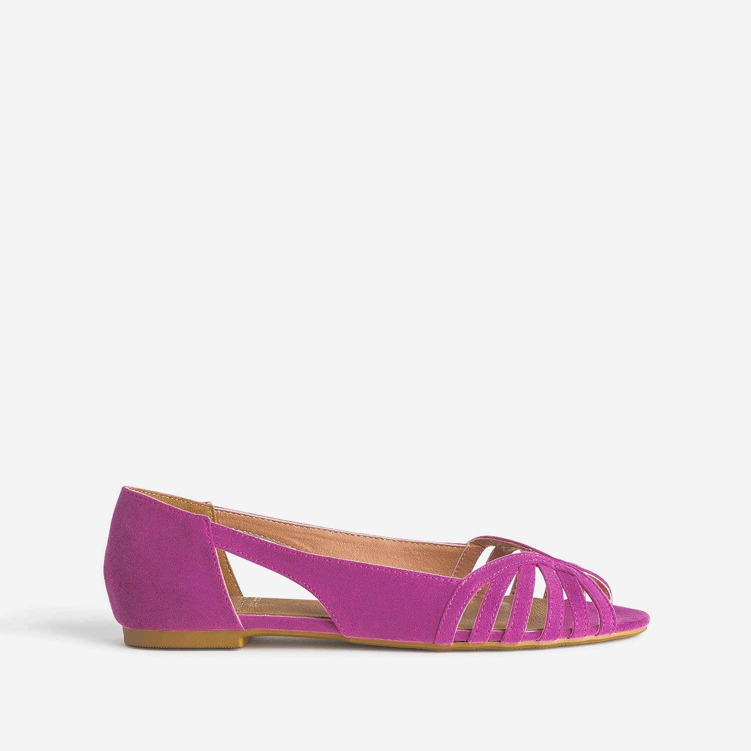 Ballerine rose open toe