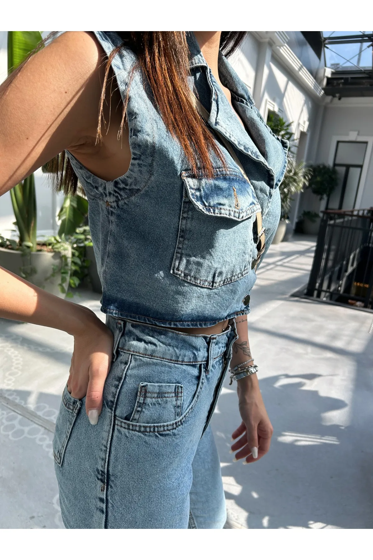 MEECY  Zweiteiler - Blau - Regular Fit