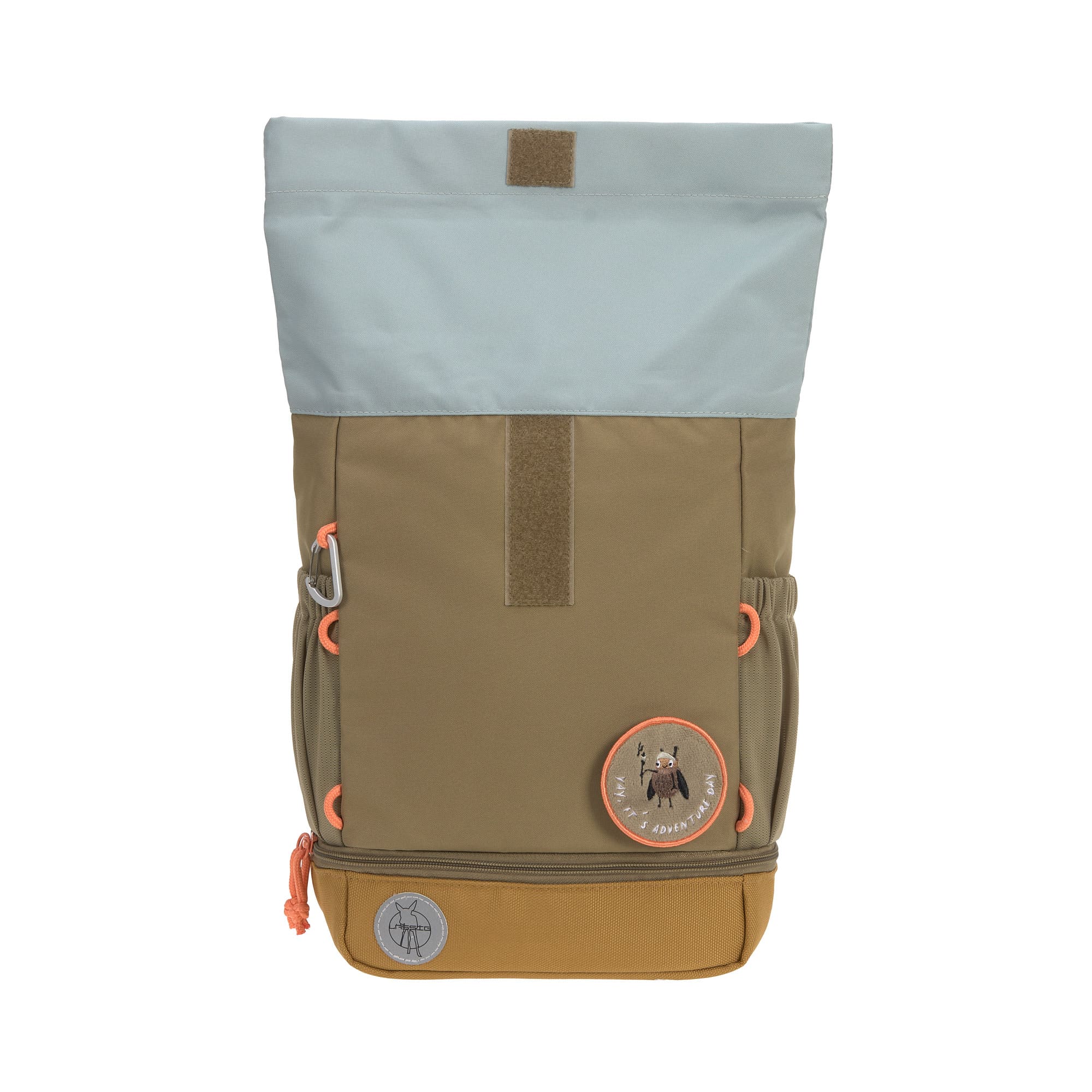 Kindergartenrucksack Rolltop - Nature, Oliv