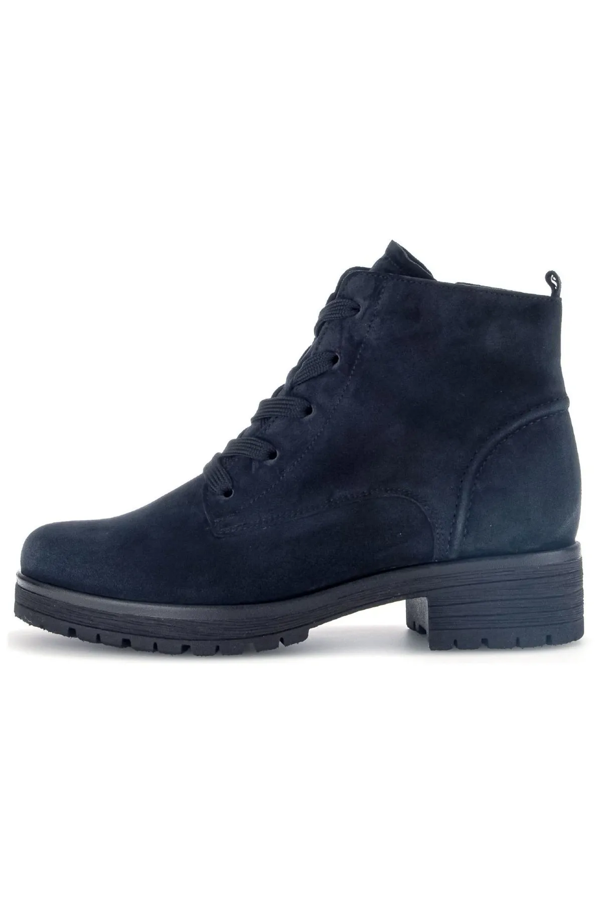 GABOR  Stiefelette - Blau - Blockabsatz