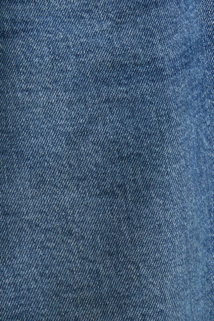 Gerade Jeans mit mittelhohem Bund