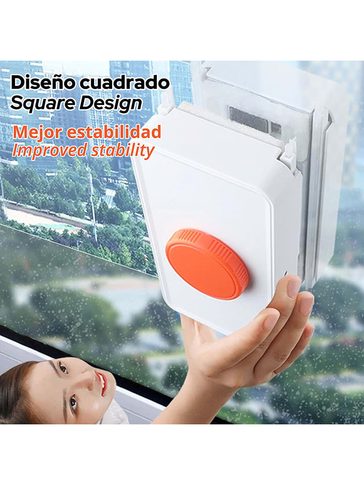 Joybos Magnetischer Glasreiniger in Weiß/ Grau günstig kaufen onesize