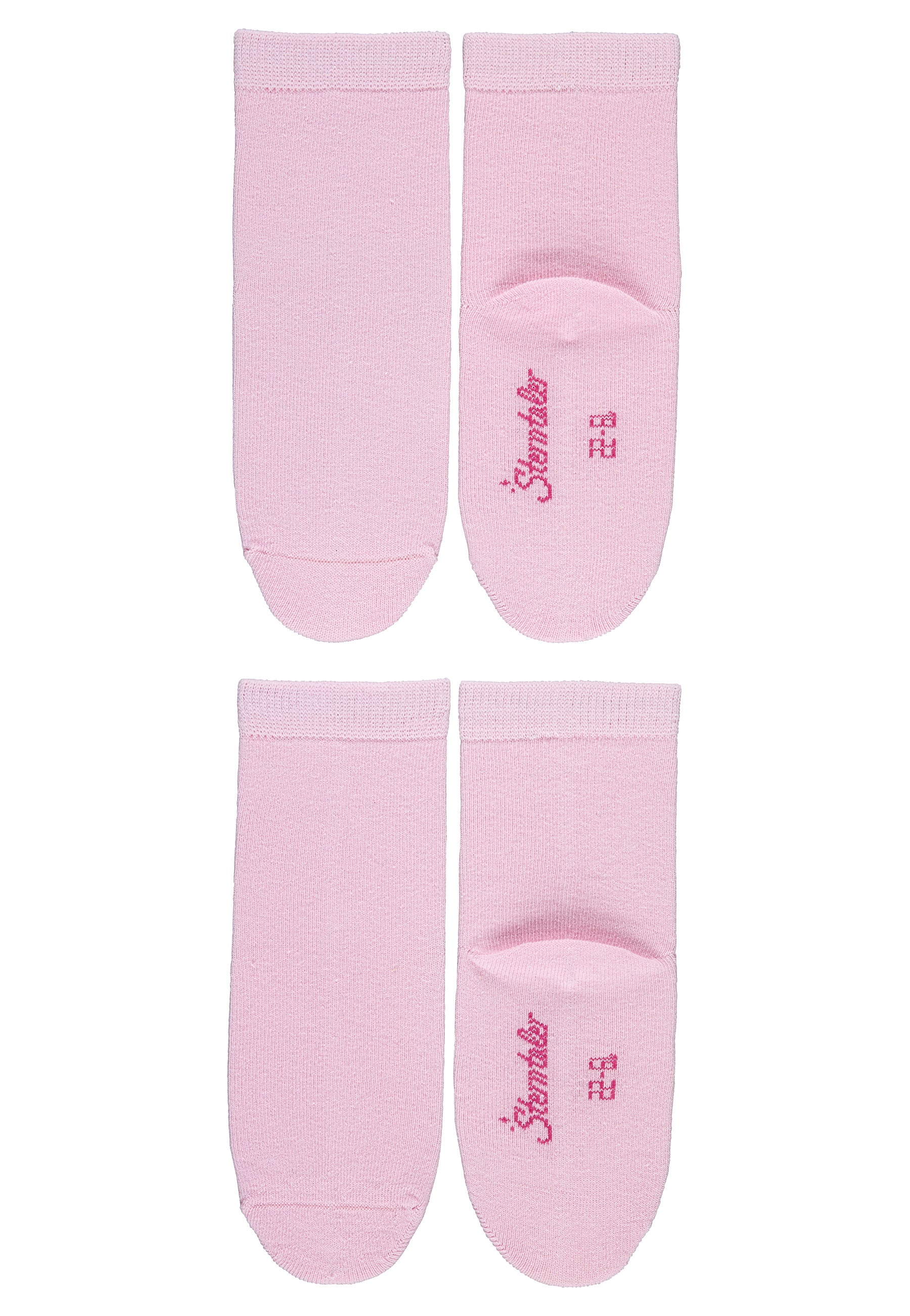 Socken 2er-Pack, uni in 7 Basic Farben