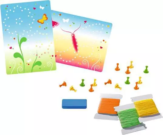 String Art Schmetterlinge - Bastelset für Kinder ab 6 Jahren