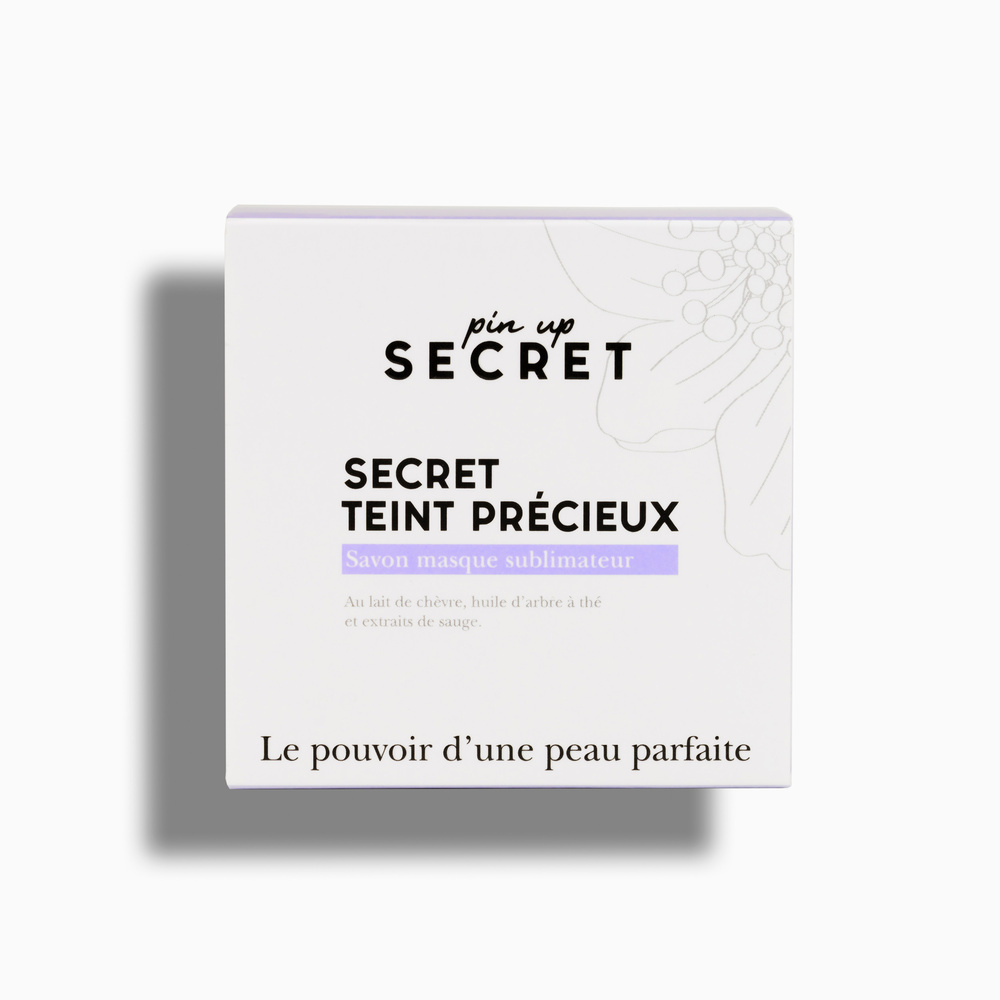 pin up secret Secret teint précieux savon masque