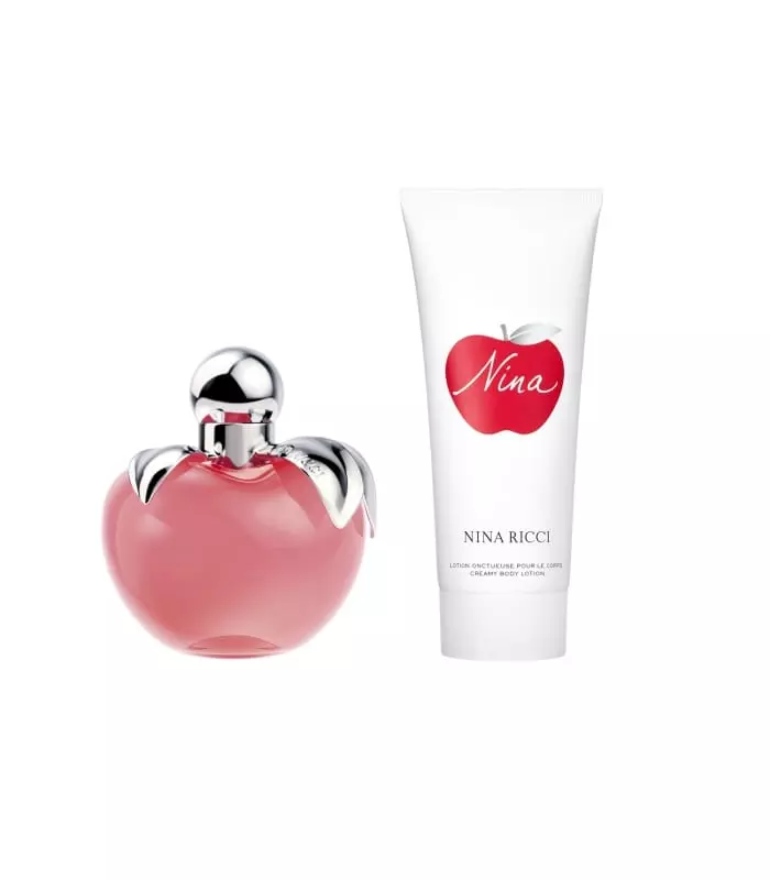 NINA Coffret Eau de toilette 50 ml et lait pour le corps 75 ml