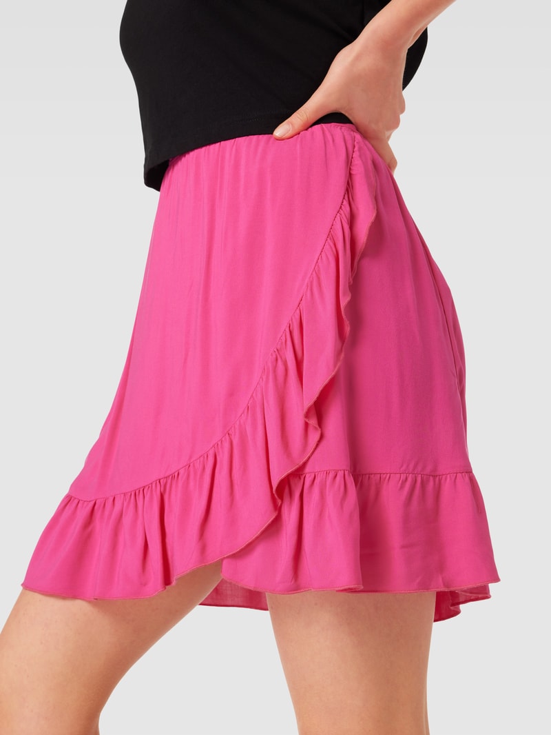 Rock in Wickel-Optik Modell 'VIPAYA' in pink