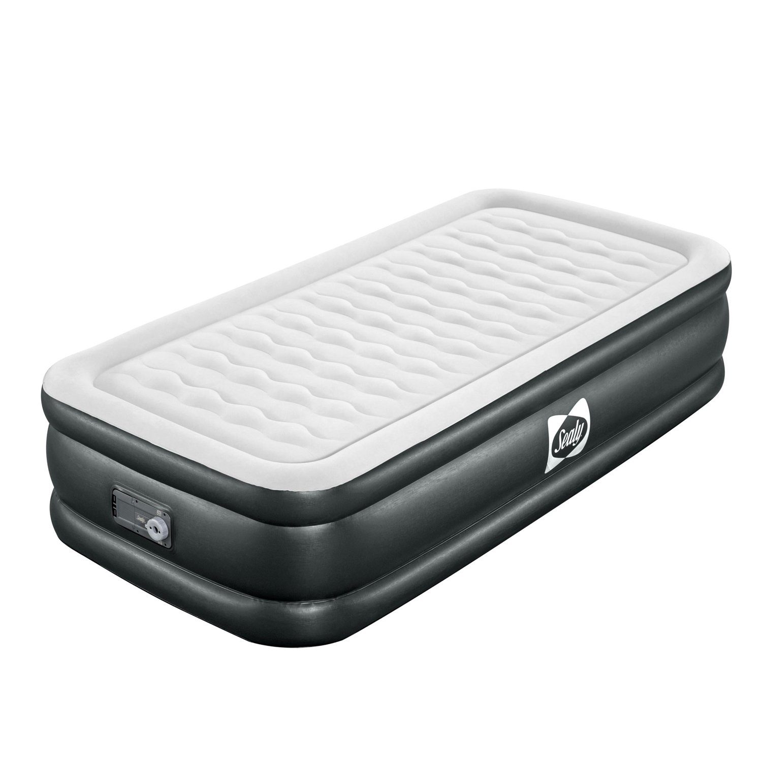 Bestway Luftbett Single 1 Person selbstaufblasend beflockt 191 x 97 x 46 cm