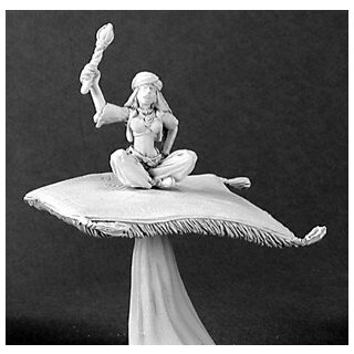 Sorceress on Flying Carpet