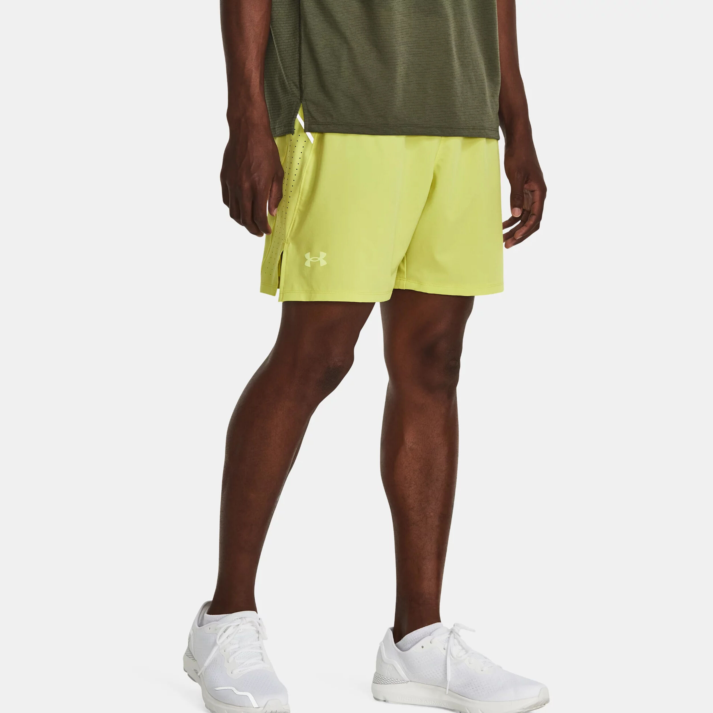 Launch Elite 7in Shorts Herren - Gelb