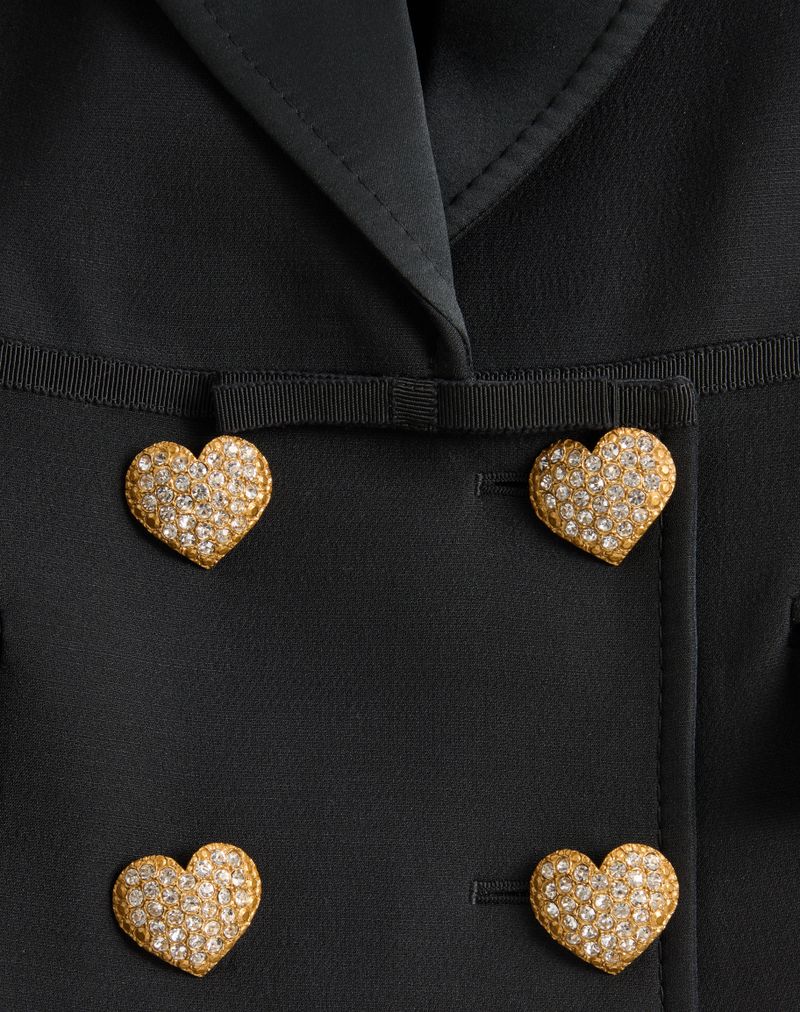 Jaqueta Crepe Couture