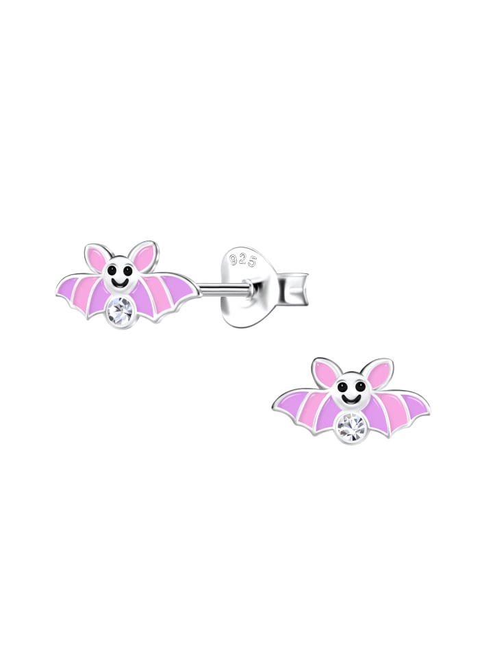 Alexander York Ohrringe, Ohrstecker FLEDERMAUS Kristall weiß in 925 Sterling Silber, 2-tlg. günstig kaufen onesize