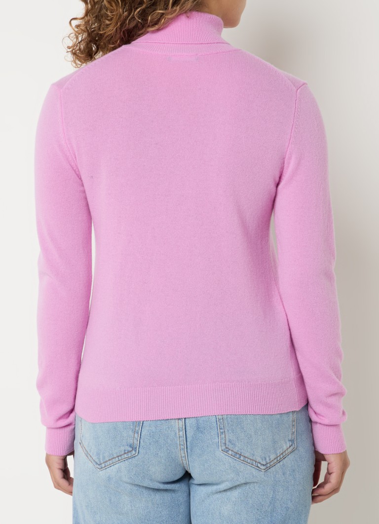 Maglione a collo alto Benetton in pregiata lana merino.