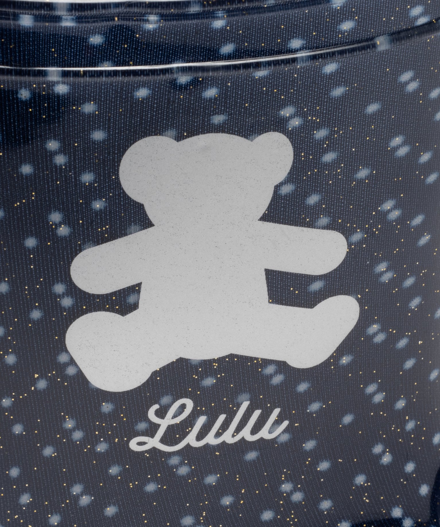 Bottes de pluie fille à pois et à paillettes – LuluCasta... noir | GEMO