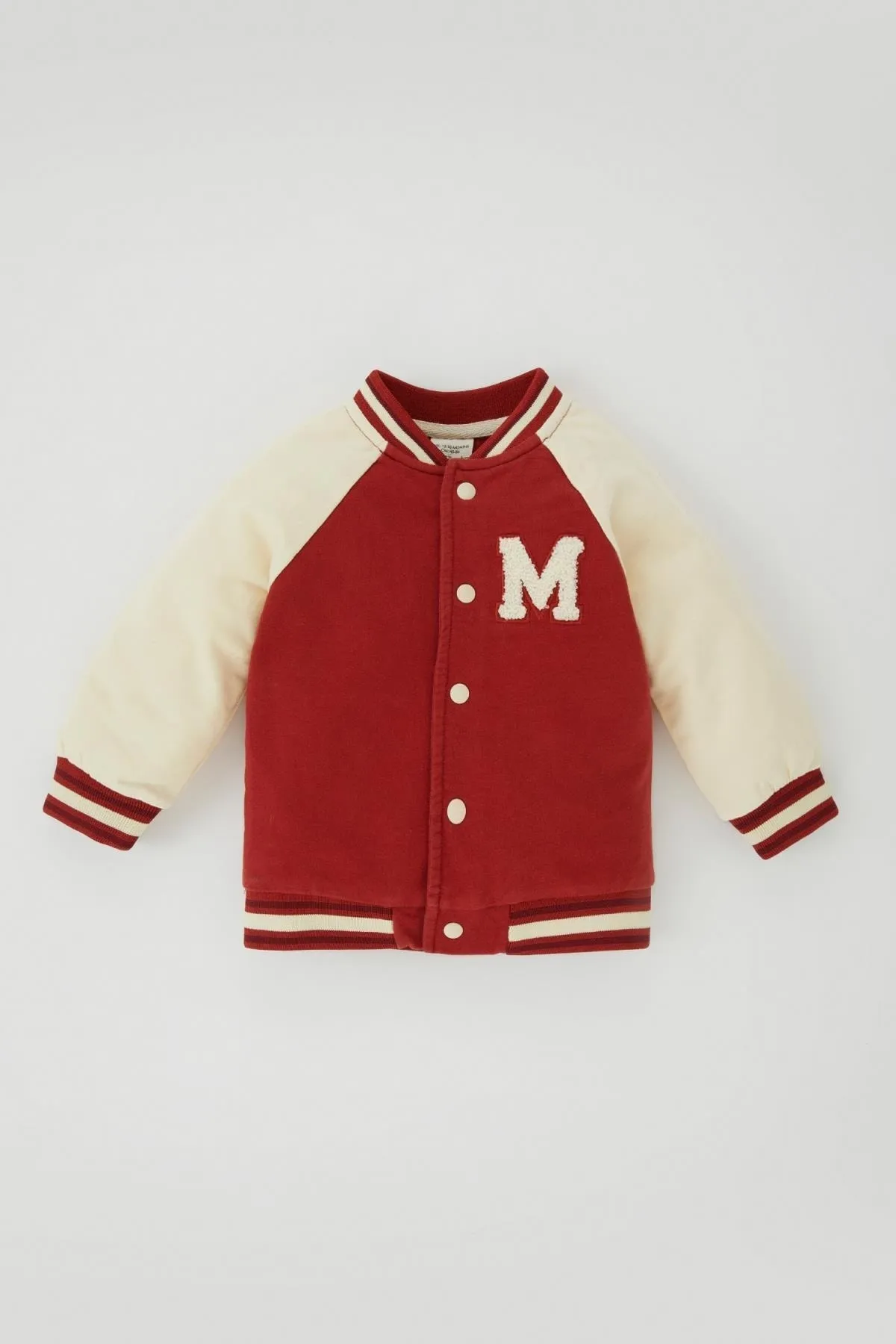 DeFacto  Baby-Bomber-Cardigan mit College-Kragen für Mädchen