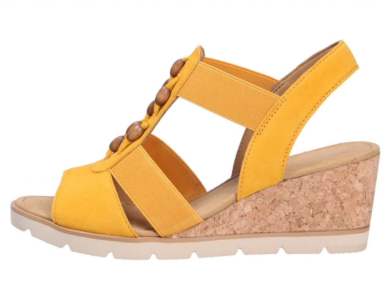 GABOR Klassische Sandalen gelb Damen Sandale