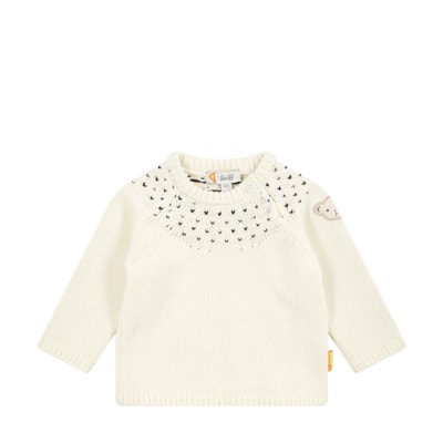 Pullover GOTS, beige für Mädchen