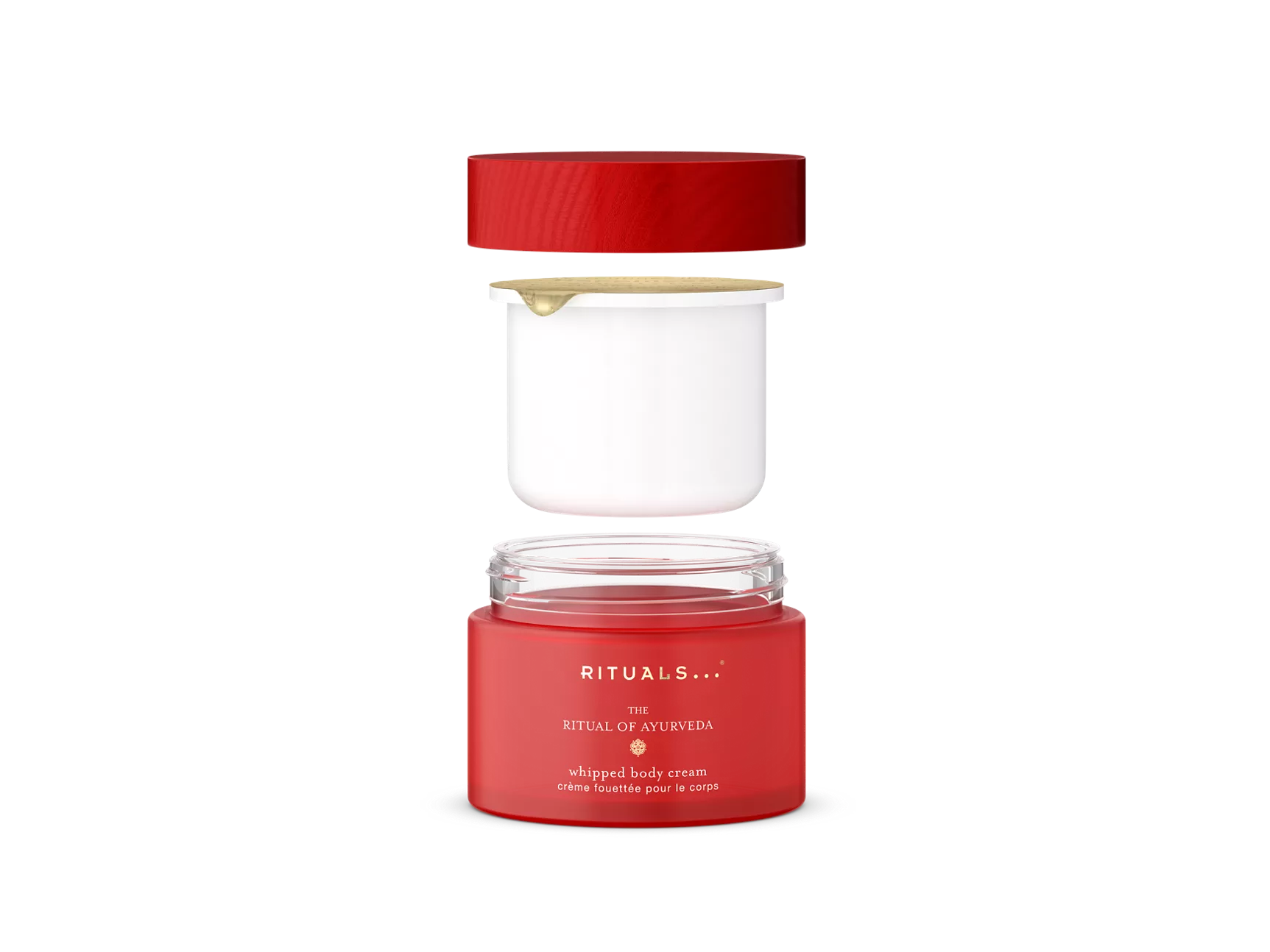 Recharge de crème pour le corps The Ritual of Ayurveda 220 ml