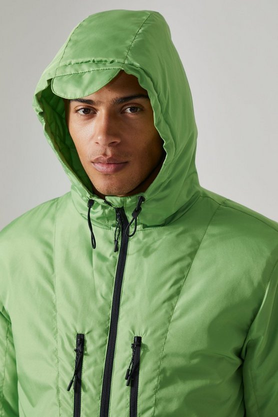Lockere Colorblock Polar Fleece Jacke