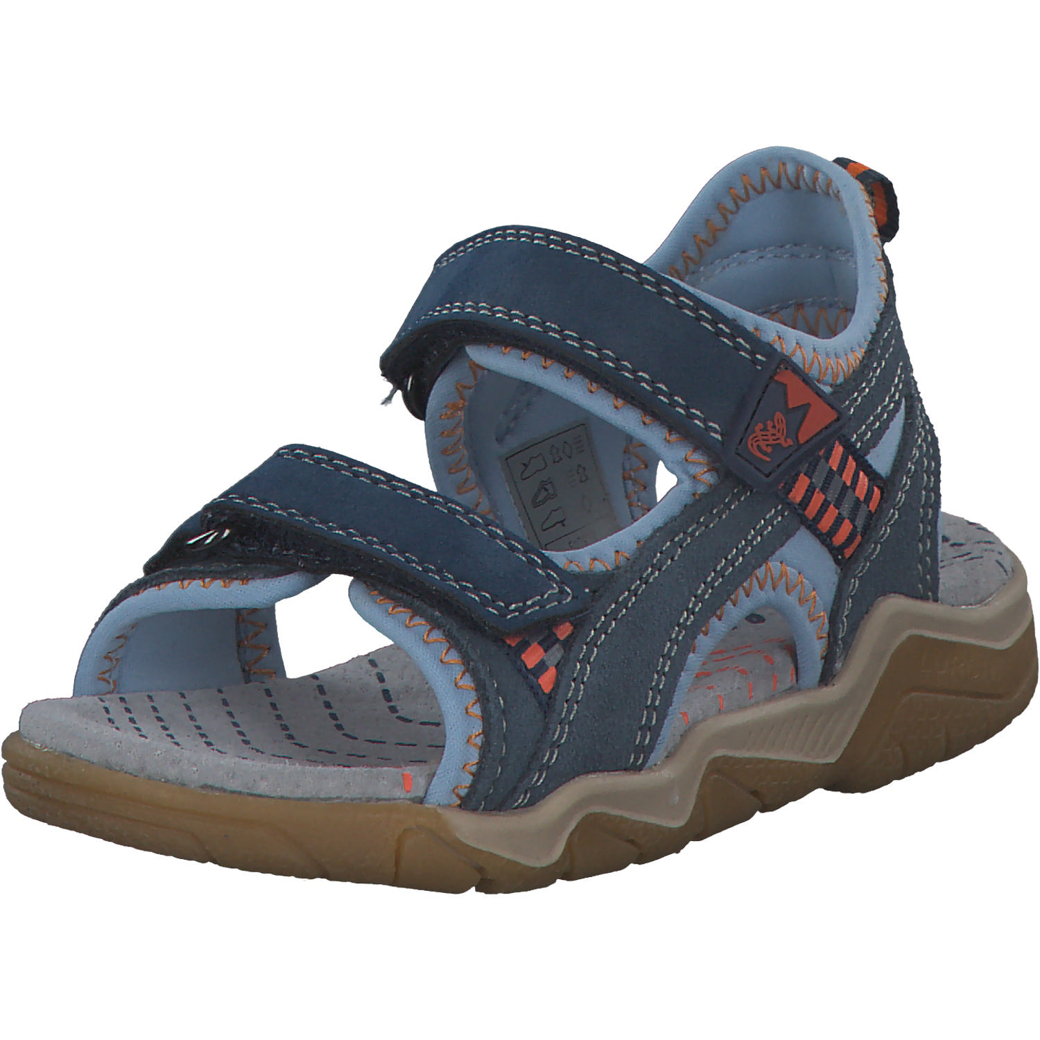 Salamander Bjarne 21221, Sandalen (Kinder), Kinder, JEANS ORANGE