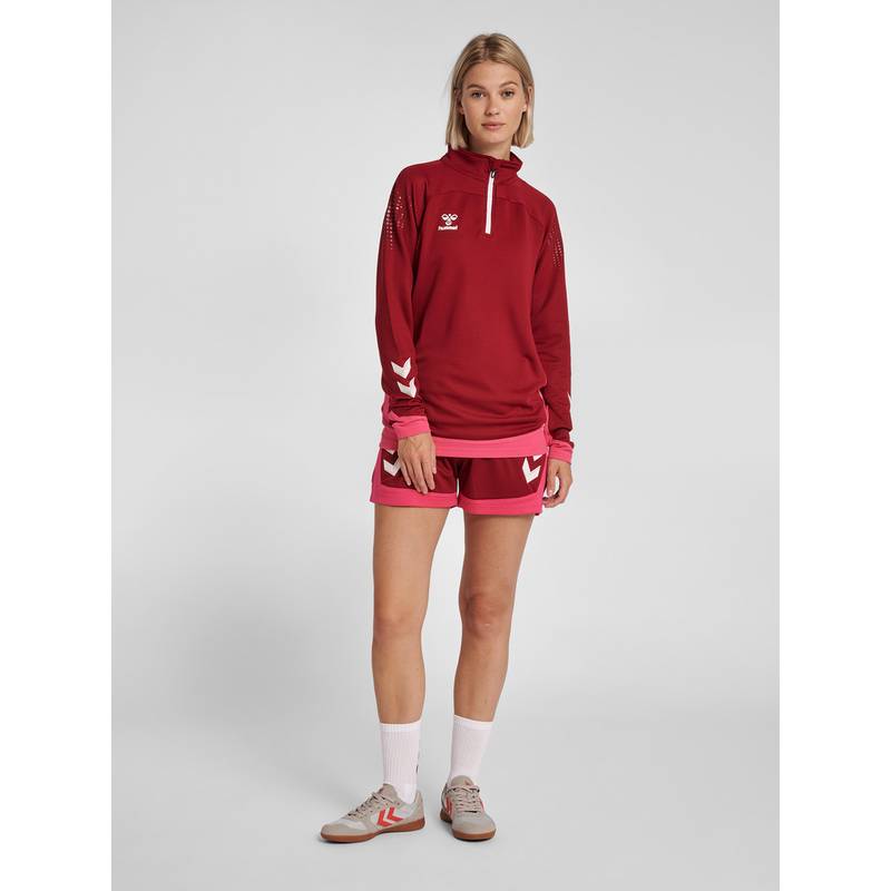 hummel hmlLEAD WOMAN HALF ZIP Sweatshirt Damen
