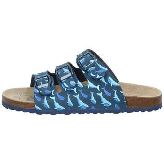 Re-Laxx Pantolette in blau